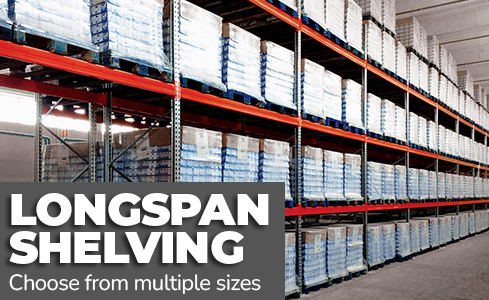 Longspan Shelving now available