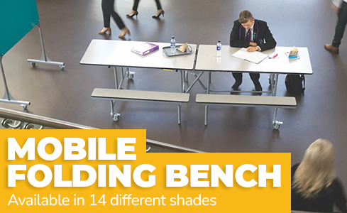 Mobile Folding Bench Unit