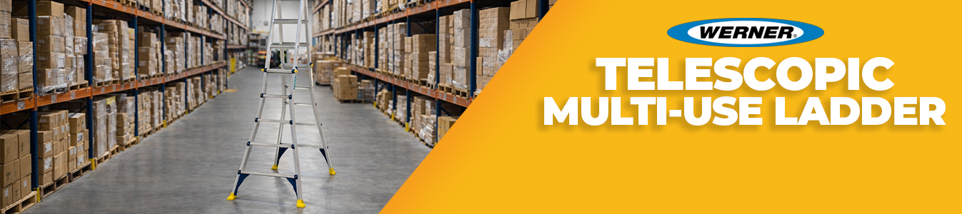 Werner Telescopic Multi-purpose Ladder 4x5