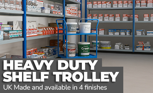Heavy Duty Shelf Trolley