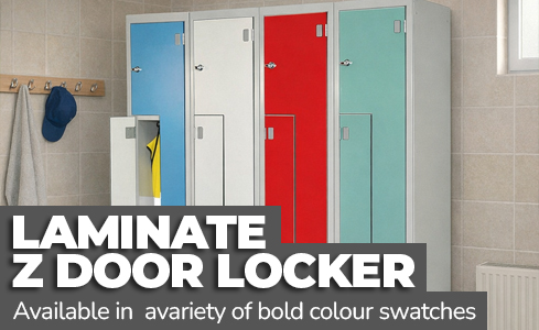 Laminate Z Door Lockers