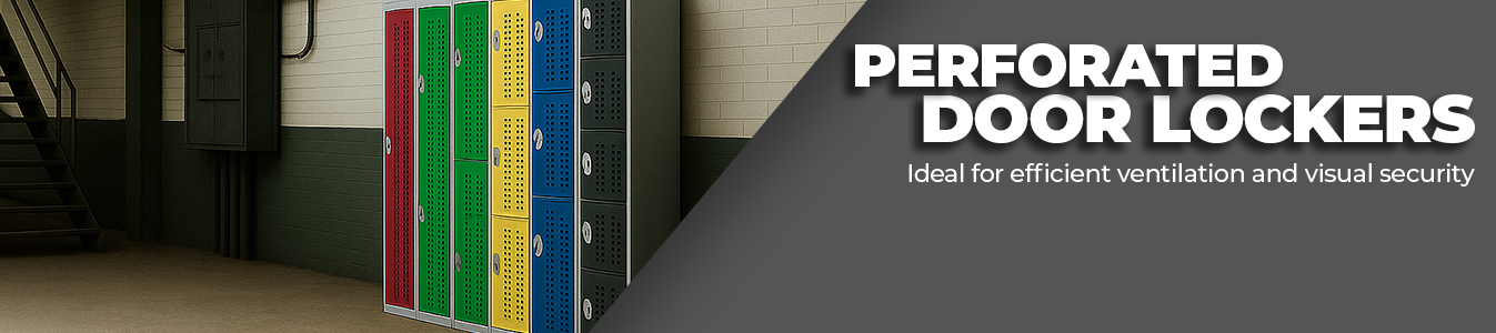 Armour Perforated Door Lockers