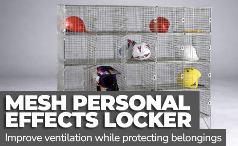 Mesh Personal Effects Lockers