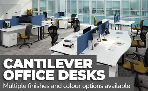 Cantilever Office Desks