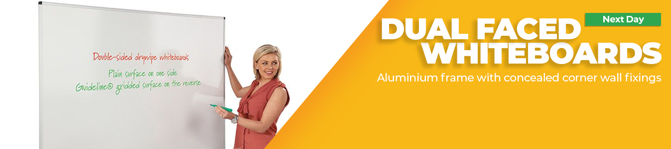 Dual faced Whiteboards