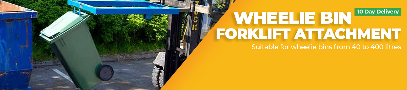 Wheelie Bin Forklift attachment