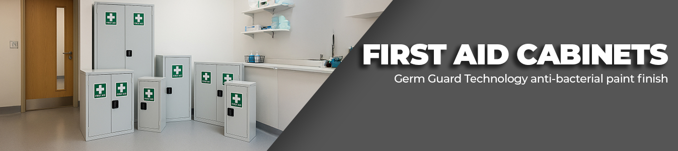 First aid cabinets