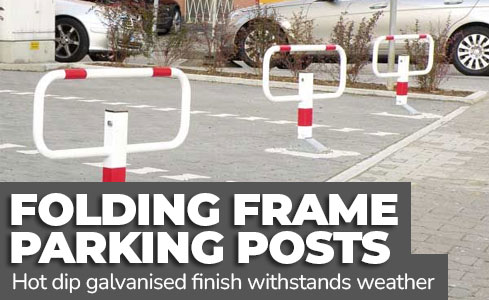 Folding Frame Parking Posts