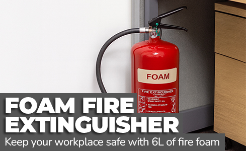 Explore our 6 Litre Foam Fire Extinguisher