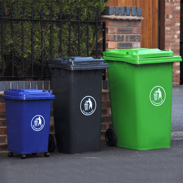 2 Wheeled Wheelie Bins